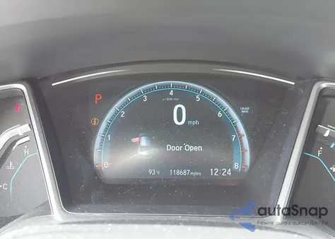 2016 Honda Civic Ex z USA, uszkodzony, nr VIN 2HGFC2F73GH542900